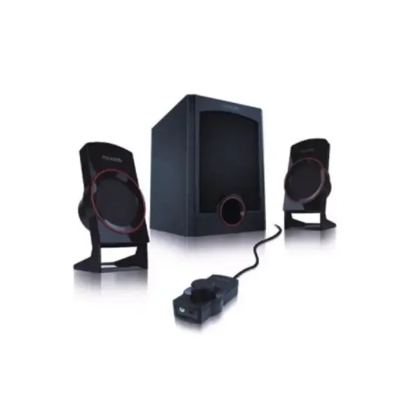 დინამიკი 2.1 Microlab M-111 2.1 Speakers 12W Black  - Primestore.ge