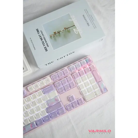 კლავიატურა Varmilo VEM87 Dreams On Board EC V2 Sakura UA , 4 image - Primestore.ge