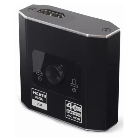 Adapter Gembird DSW-HDMI-21 2xHDMI 4K/60Hz Switch, 2 image