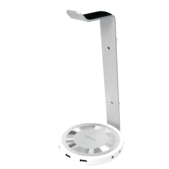 ყურსასმენის სადგამი Logilink UA0304 Aluminum Headset Stand Silver , 2 image - Primestore.ge