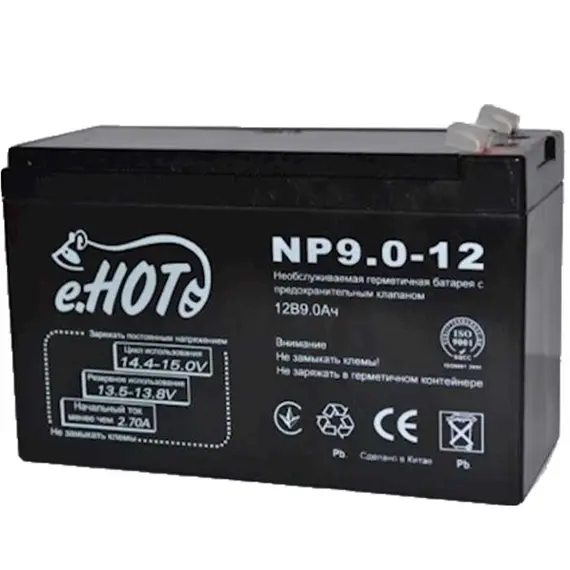 Battery ENOT NP9.0-12 battery 12V 9.0 Ah