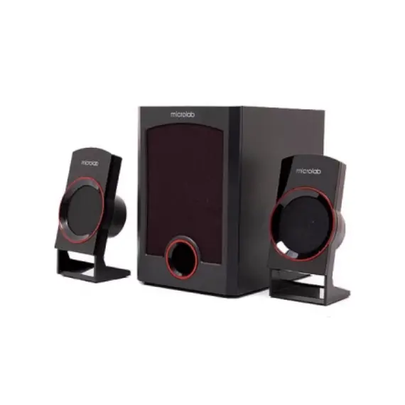 დინამიკი 2.1 Microlab M-111 2.1 Speakers 12W Black , 2 image - Primestore.ge