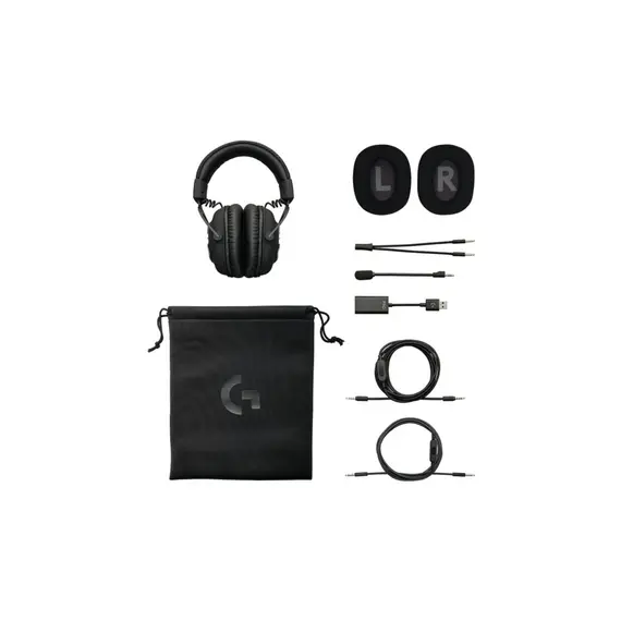 Logitech G PRO X Gaming Headset - Black, 4 image