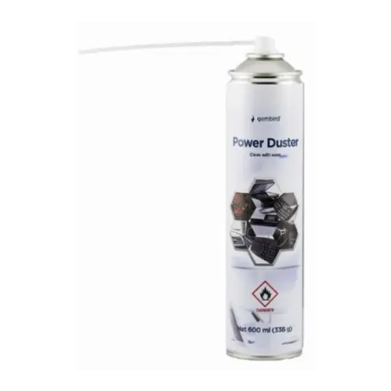 საწმენდი სითხე Gembird CK-CAD-FL600-01 Compressed Air Duster 600ml  - Primestore.ge