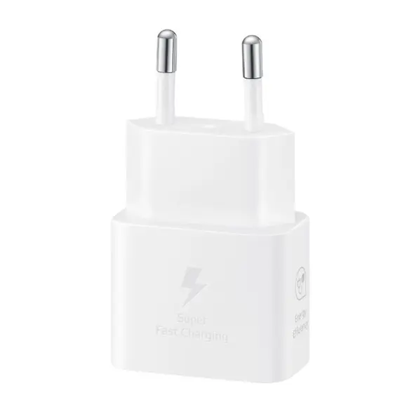 Adapter Samsung 25W EP-T2510 AC Charger Type-C (w/o cable) White (EP-T2510NWEGRU), 2 image
