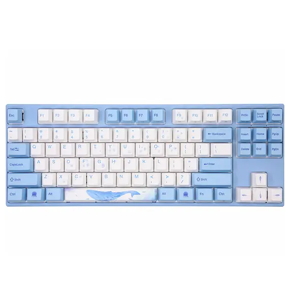 კლავიატურა Varmilo VEM87 Sea Melody EC V2 Rose UA  - Primestore.ge