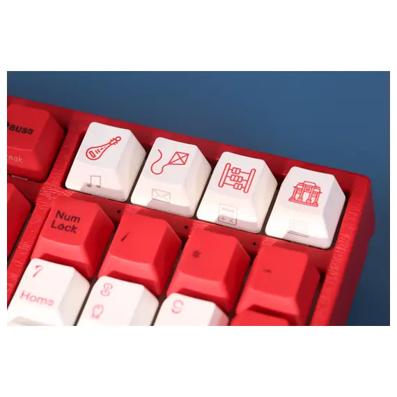 კლავიატურა Varmilo VEM108 Koi EC V2 Sakura UA , 2 image - Primestore.ge