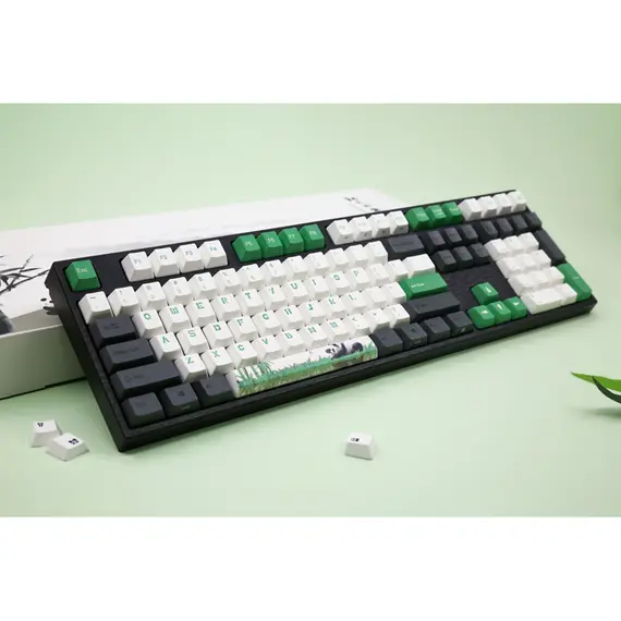 კლავიატურა Varmilo VEM87 Panda R2 EC V2 Rose UA , 2 image - Primestore.ge