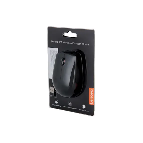 მაუსი Lenovo 300 Black (GX30K79401) , 4 image - Primestore.ge