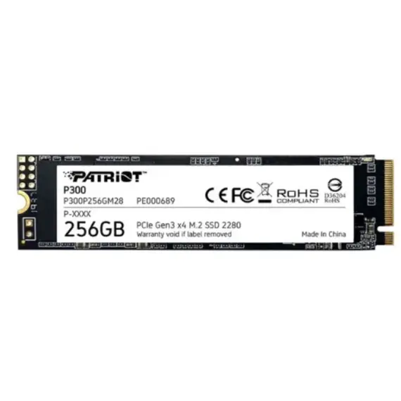 Hard drive Patriot P300 256GB M2 2280 PCIe - P300P256GM28