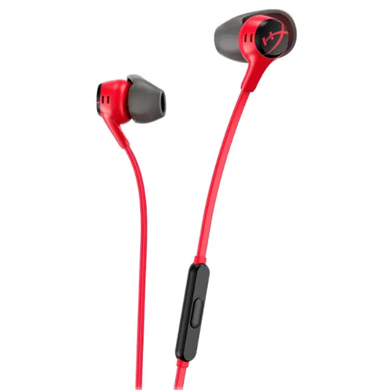 ყურსასმენი HyperX Cloud EarBuds II Red with Mic (705L8AA) - Primestore.ge