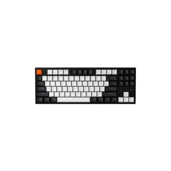 კლავიატურა Keychron C1 Wired 87 Key HotSwap Gateron  Switch  Mechanical Keyboard  RGB Blue Russian Layout  - Primestore.ge