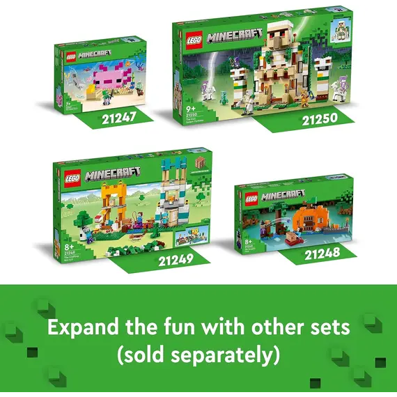 ლეგო LEGO Minecraft The Iron Golem Fortress , 4 image - Primestore.ge