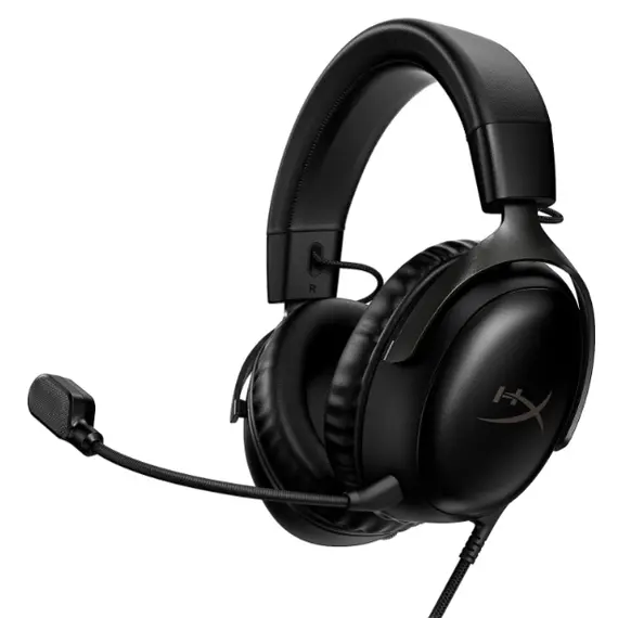ყურსასმენი HyperX Cloud III – Wired Gaming Headset, PC, PS5, Xbox Series X|S Black (727A8AA)  - Primestore.ge