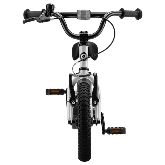 საბავშვო ველოსიპედი Miqilong Bicycle BS 12" Silver , 2 image - Primestore.ge