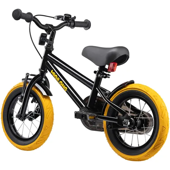 საბავშვო ველოსიპედი Miqilong Bicycle ST 12" Black , 3 image - Primestore.ge
