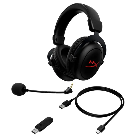 ყურსასმენი HyperX Cloud II Core  Wireless Gaming Headset Black - 6Y2G8AA , 4 image - Primestore.ge