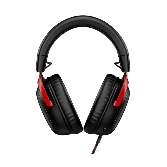 ყურსასმენი HyperX Cloud III – Wired Gaming Headset, PC, PS5, Xbox Series X|S Black/Red (727A9AA) , 3 image - Primestore.ge