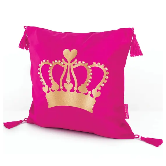 საბავშვო ბალიში Make It Real Juicy Couture Luxe Pillow  - Primestore.ge
