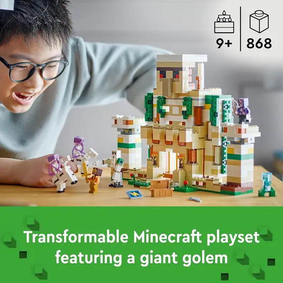 ლეგო LEGO Minecraft The Iron Golem Fortress , 5 image - Primestore.ge