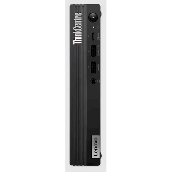 პერსონალური კომპიუტერი Lenovo 11T30034RU ThinkCentre M70q Gen 3, i3-12100T, 8GB, 256GB SSD, Integrated, Black , 2 image - Primestore.ge