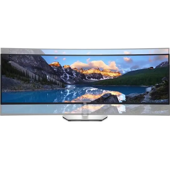 Monitor Dell U4924DW 210-BGTX UltraSharp, 49", Curved Monitor, 5K QHD, IPS, HDMI, USB, USB-C, DP, Black/Silver, 4 image