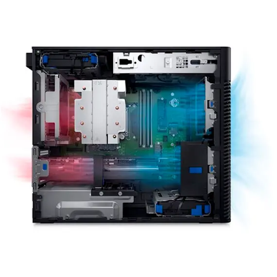 პერსონალური კომპიუტერი Dell Precision 3660 Tower, i7-13700, 32GB, 512GB SSD+1TB HDD, Integrated, Black , 6 image - Primestore.ge