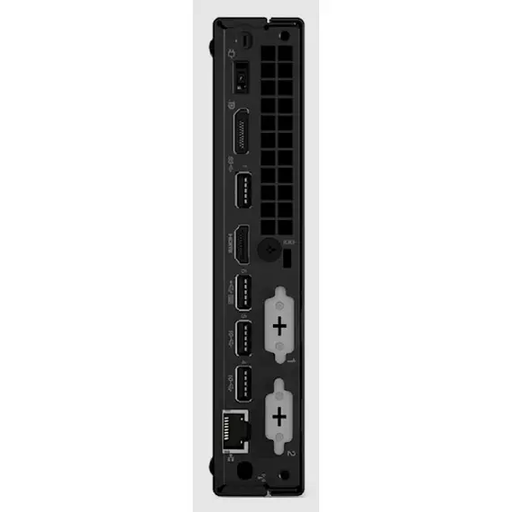 პერსონალური კომპიუტერი Lenovo 11T30034RU ThinkCentre M70q Gen 3, i3-12100T, 8GB, 256GB SSD, Integrated, Black , 3 image - Primestore.ge