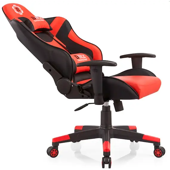სათამაშო სავარძელი Furnee SK8817, Gaming Chair, Black/Red , 4 image - Primestore.ge