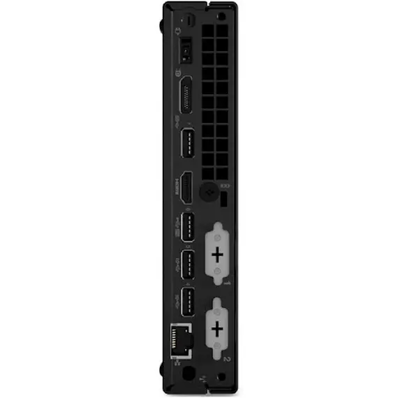 პერსონალური კომპიუტერი Lenovo 11T4SBKN00 ThinkCentre M70q Gen 3, i5-12400T, 16GB, 512GB SSD, Integrated, Black , 4 image - Primestore.ge