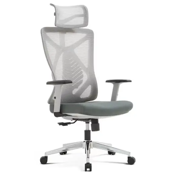 საოფისე სავარძელი Furnee MS-2216B, Office Chair, Gray , 2 image - Primestore.ge