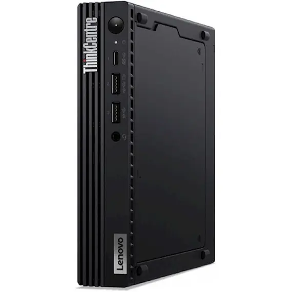 პერსონალური კომპიუტერი Lenovo 11T4SBKN00 ThinkCentre M70q Gen 3, i5-12400T, 16GB, 512GB SSD, Integrated, Black , 2 image - Primestore.ge