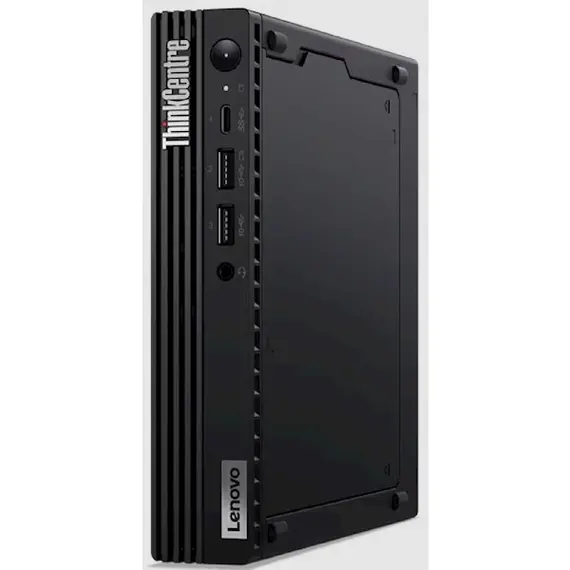 პერსონალური კომპიუტერი Lenovo 11T30034RU ThinkCentre M70q Gen 3, i3-12100T, 8GB, 256GB SSD, Integrated, Black  - Primestore.ge