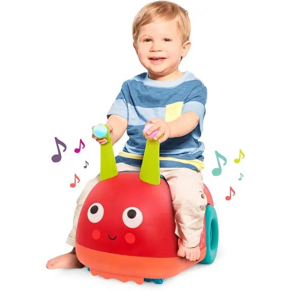 ბავშვის საგორავებელი სათამაშო Btoys LADYBUG RIDE-ON , 5 image - Primestore.ge