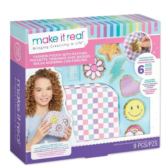 Make It Real Fashion Bag with Patches