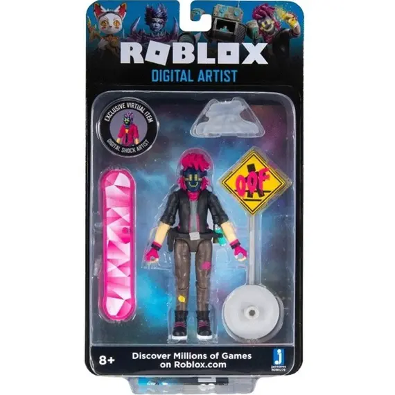 სათამაშო ფიგურა Jazwares Roblox ROB - 1 Figure Pack (Imagination Figure Pack) (Digital Artist) W7 , 2 image - Primestore.ge