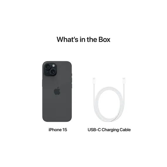 მობილური ტელეფონი Apple iPhone 15 128GB Black , 8 image - Primestore.ge