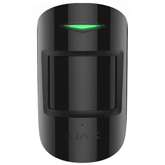 მოძრაობის დეტექტორი Ajax 7167.06.BL1, Motion And Glass Break Detector, Black  - Primestore.ge