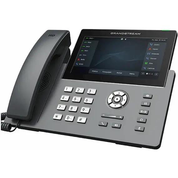 IP ტელეფონი Grandstream GRP2670, IP Phone, PoE, 6 SIP, 12 lines, Gigabit Port, Black , 3 image - Primestore.ge