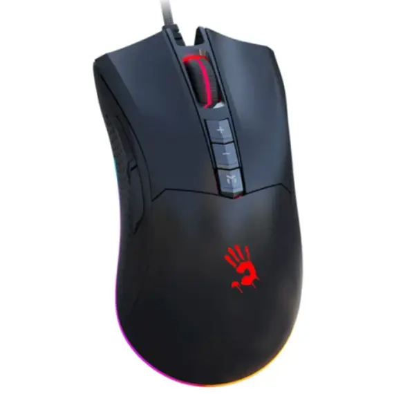 Mouse A4tech Bloody ES9 Pro Esport RGB Gaming Mouse Stone Black, 2 image