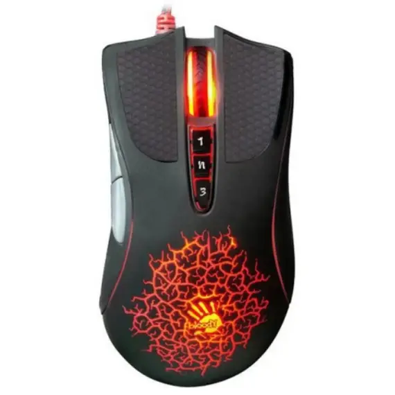 Mouse A4tech Bloody A90 LIGHT STRIKE RGB Gaming Mouse Black