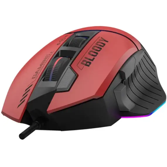 მაუსი A4tech Bloody W95 Max Sports RGB Gaming Mouse Sports Red , 4 image - Primestore.ge