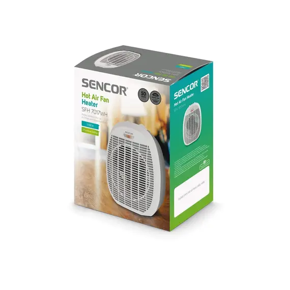 ელექტრო გამათბობელი SENCOR SFH 7017WH FAN HEATER , 3 image - Primestore.ge