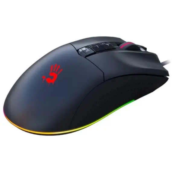 Mouse A4tech Bloody ES9 Pro Esport RGB Gaming Mouse Stone Black, 3 image