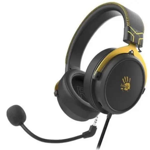 ყურსასმენი A4tech Bloody M590i 7.1 Gaming Headset Lime , 2 image - Primestore.ge