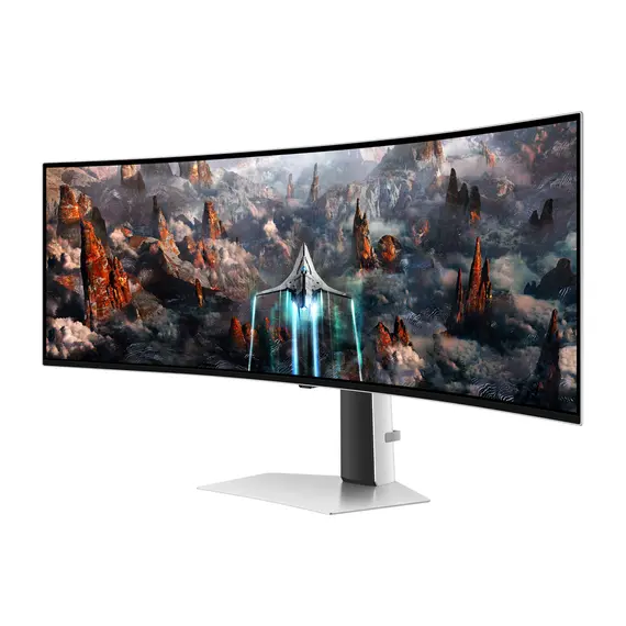 Monitor Samsung Odyssey G9 LS49CG930SIXCII 49" Dual QHD 5120x1440 OLED 0.03ms 240Hz, 2 image
