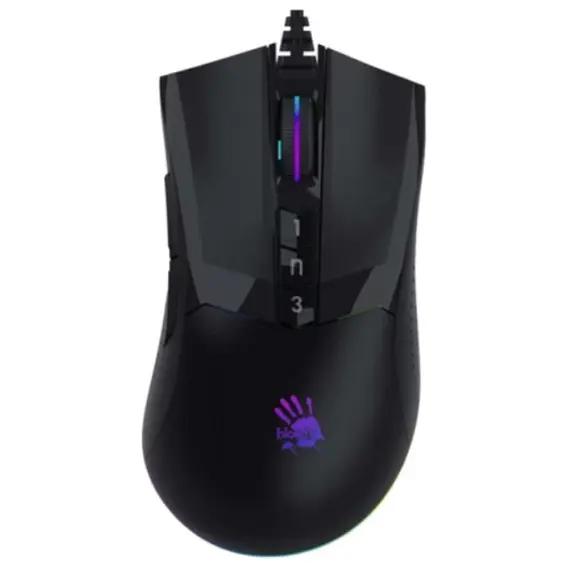 Mouse A4tech Bloody W90 Pro RGB Gaming Mouse Stone Black