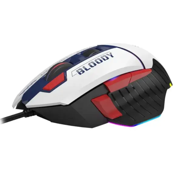 Mouse A4tech Bloody W95 Max Sports RGB Gaming Mouse Navy, 5 image