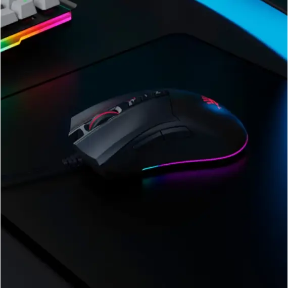 Mouse A4tech Bloody ES9 Pro Esport RGB Gaming Mouse Stone Black, 5 image