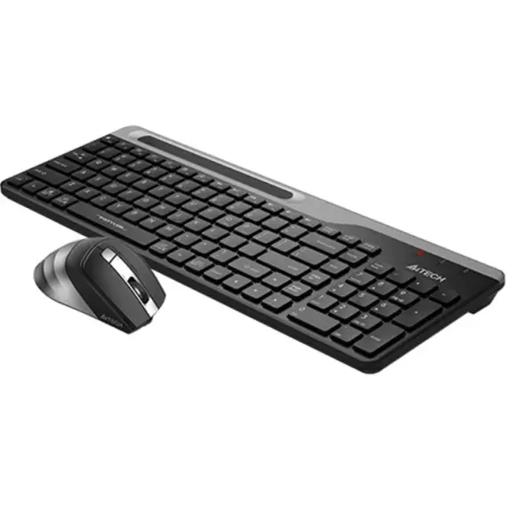 კლავიატურა მაუსით A4tech Fstyler FB2535C Wireless Combo Set EN/RU Smoky Grey , 3 image - Primestore.ge